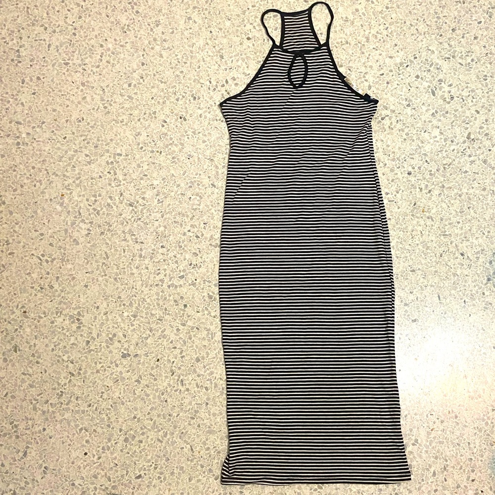 Racer back midi dress